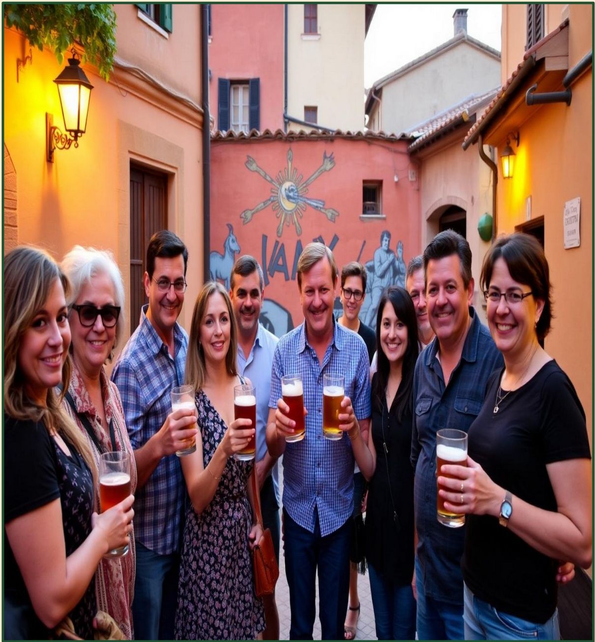Una tavolata nel borgo